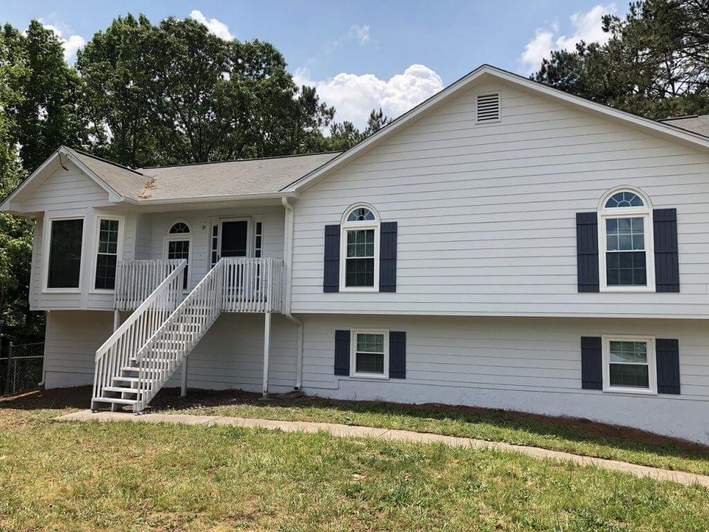 home with new Hardie Plank siding