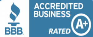 BBB Accredited Business Rating A+ logo